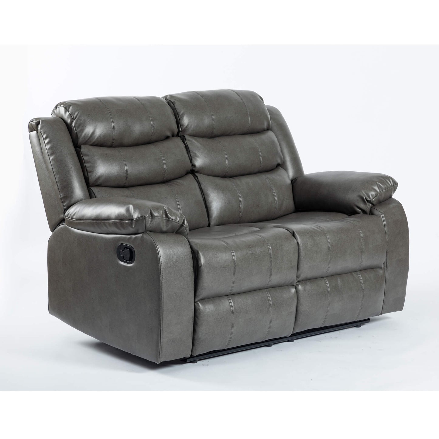 Turin Recliner Leather Aire 2 Seater Sofa - Furniturezone