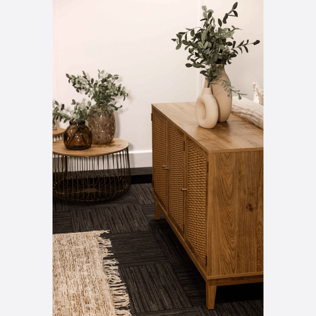 Valentina Large Rattan Sideboard - Furniturezone
