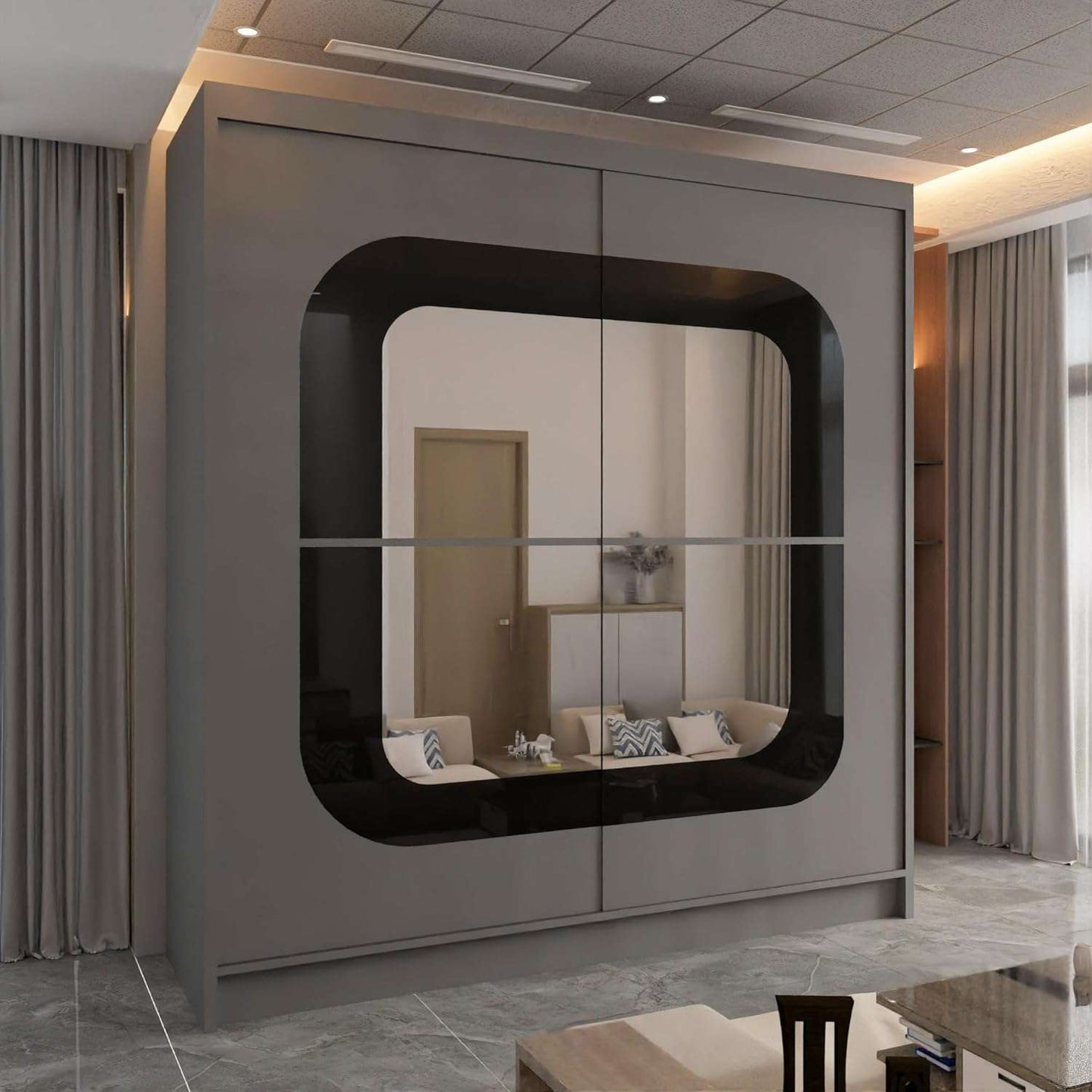 Venne Sliding Wardrobe - Furniturezone