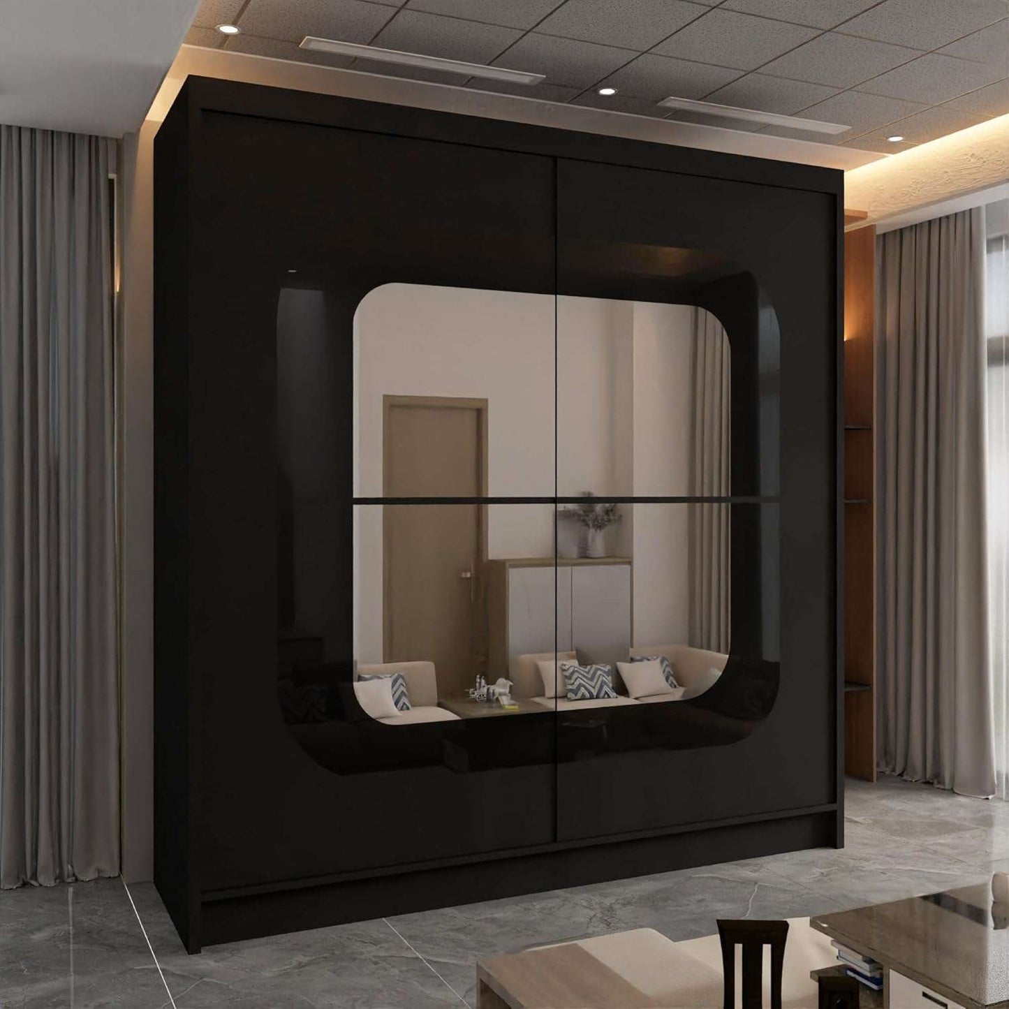 Venne Sliding Wardrobe - Furniturezone