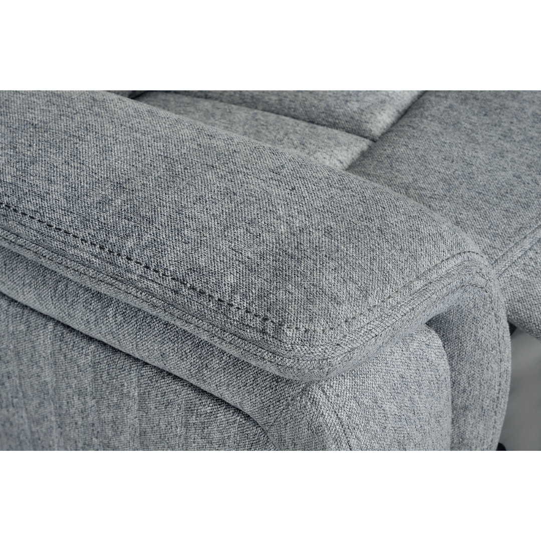 Venturi Electric Recliner Grey Armchair - Furniturezone