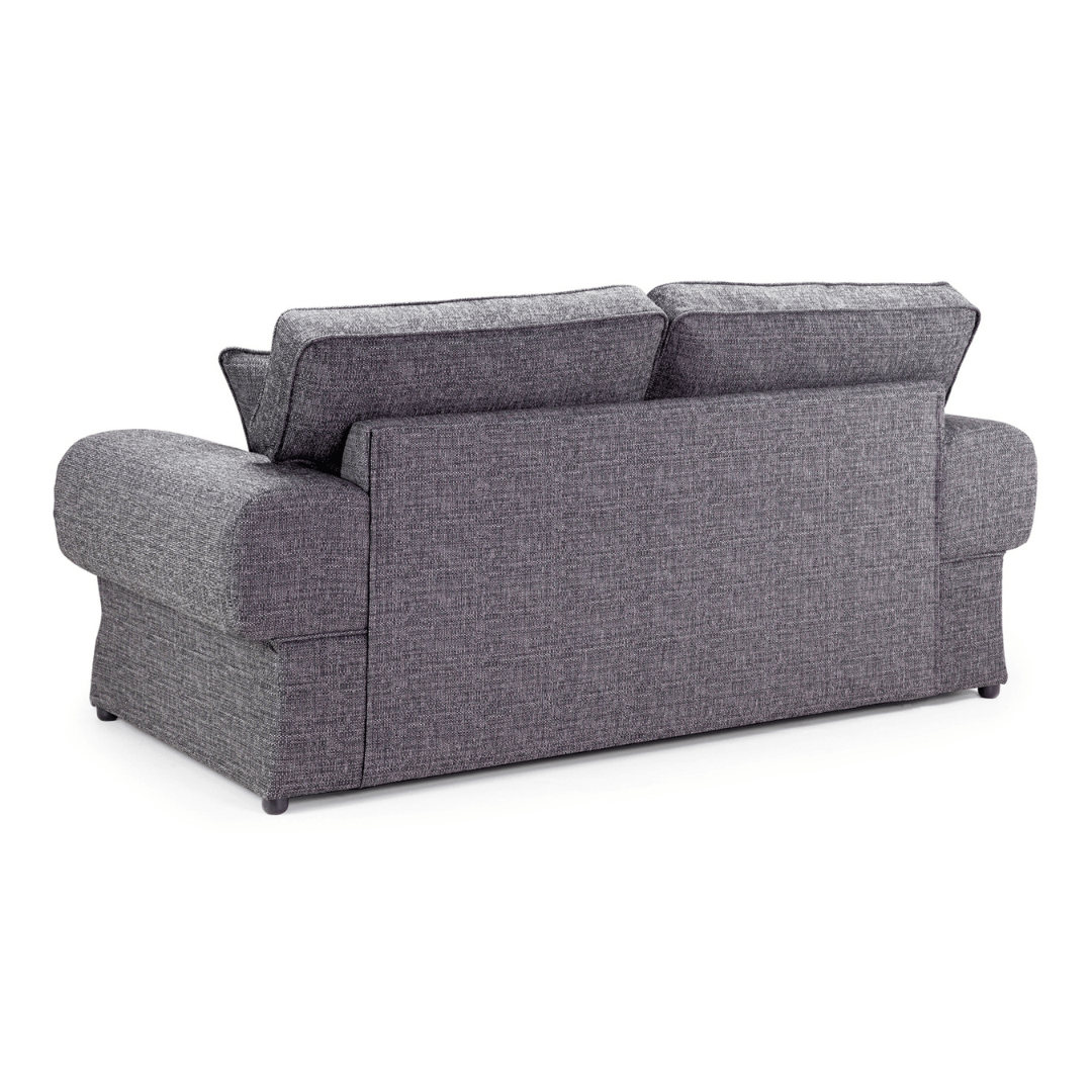 Wilcot 3+2 grey Fabric Sofa Set - Furniturezone