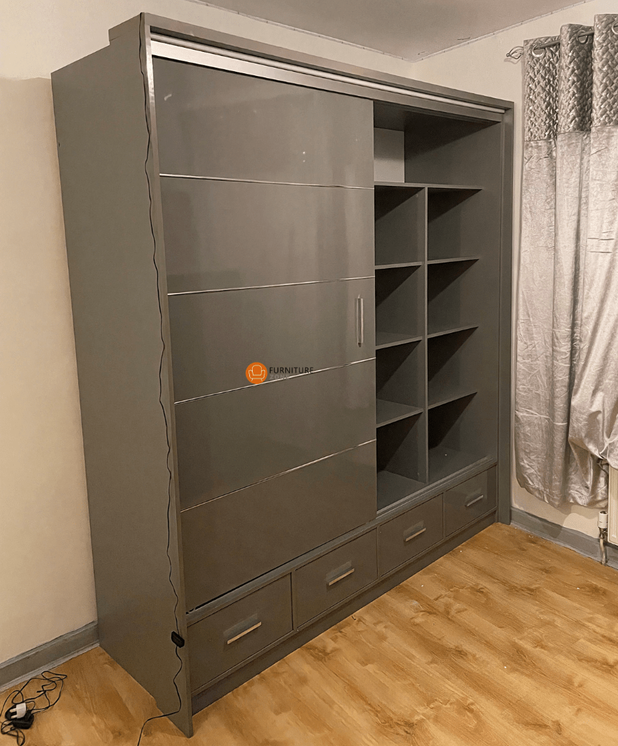 Delsie Sliding Wardrobe - Furniturezone