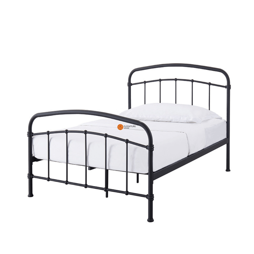 Derwent Metal Bed Frame - Copper & Black - Furniturezone