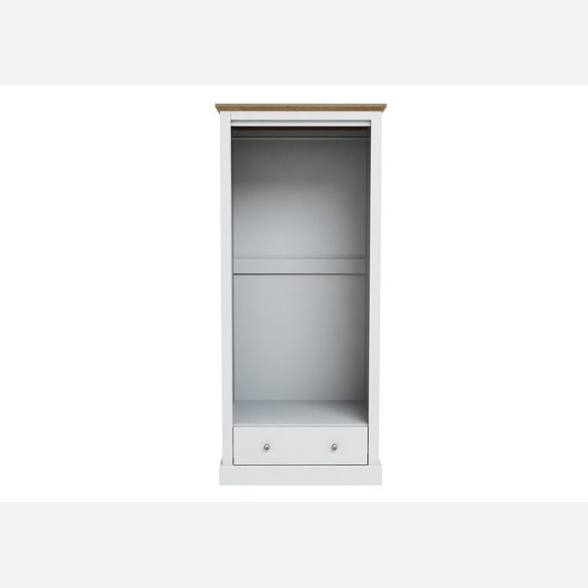 Devon 2 Door 1 Drawer Wardrobe - Furniturezone
