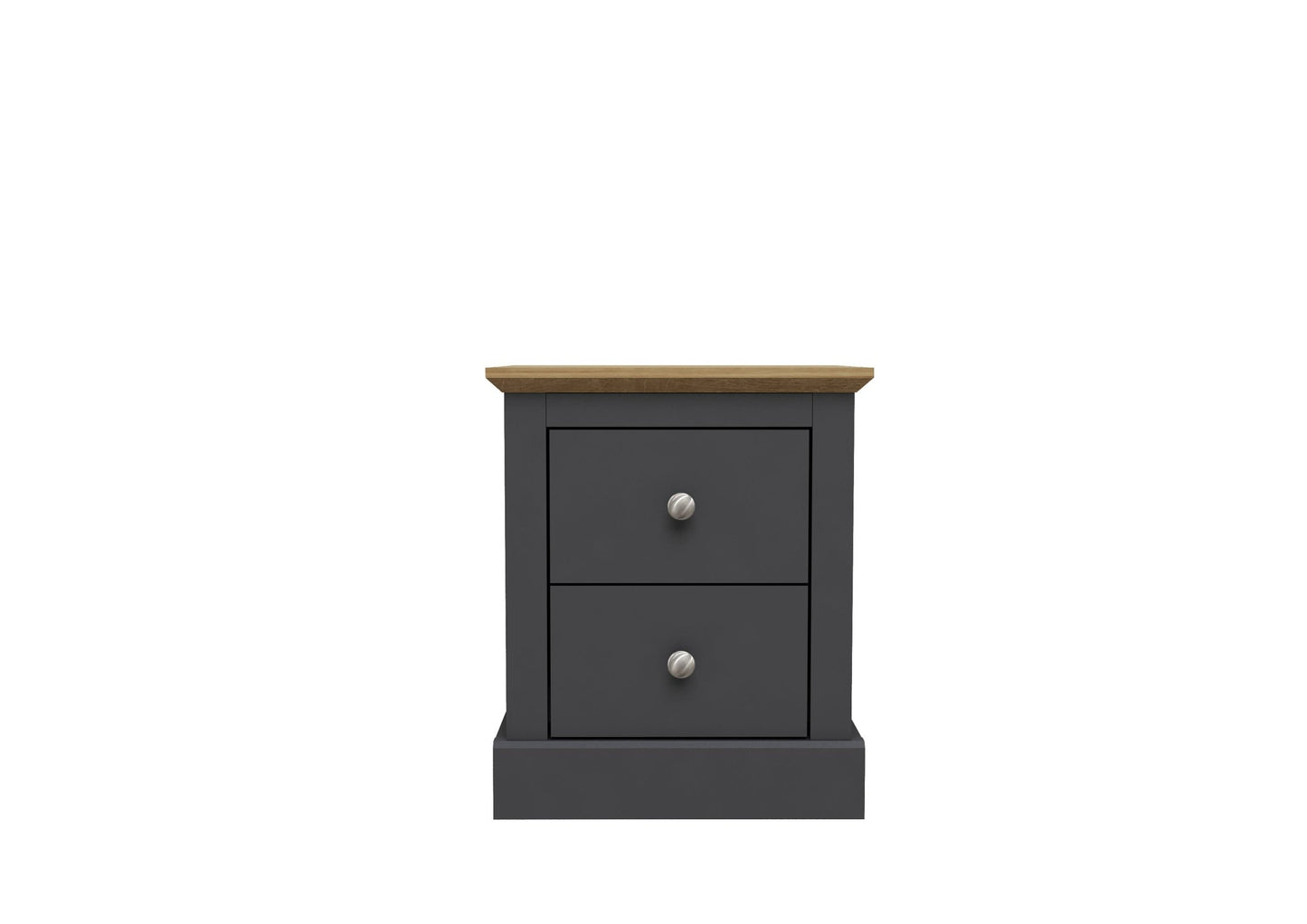 Devon 2 Drawer Bedside - Furniturezone
