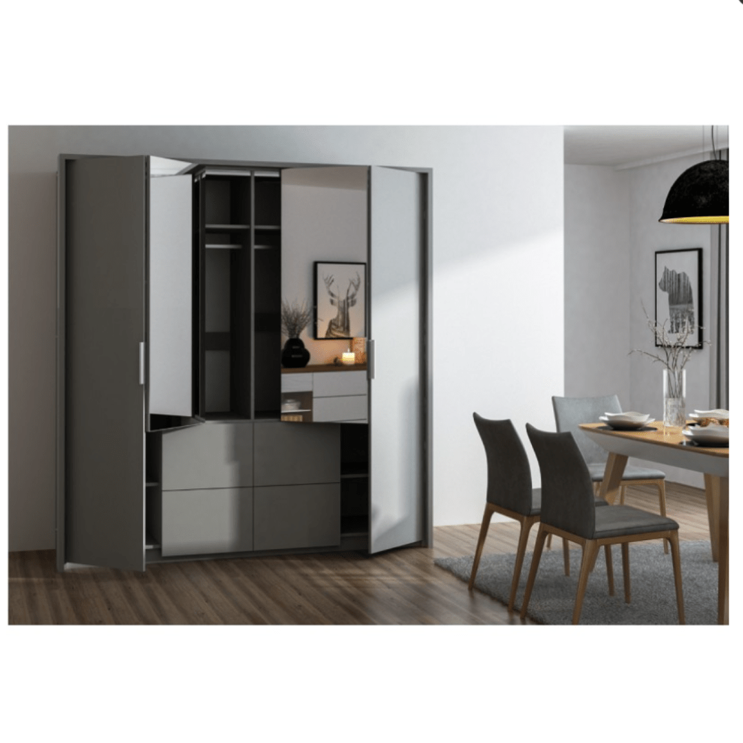 Eclipse Bi - Folding Sliding Wardrobe - Furniturezone