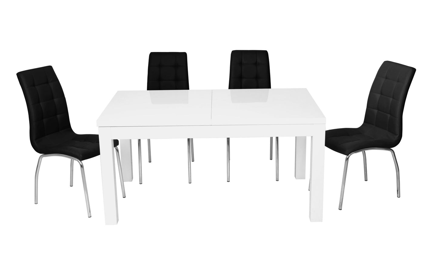 Hendel Extendable Dining Table Set - Furniturezone