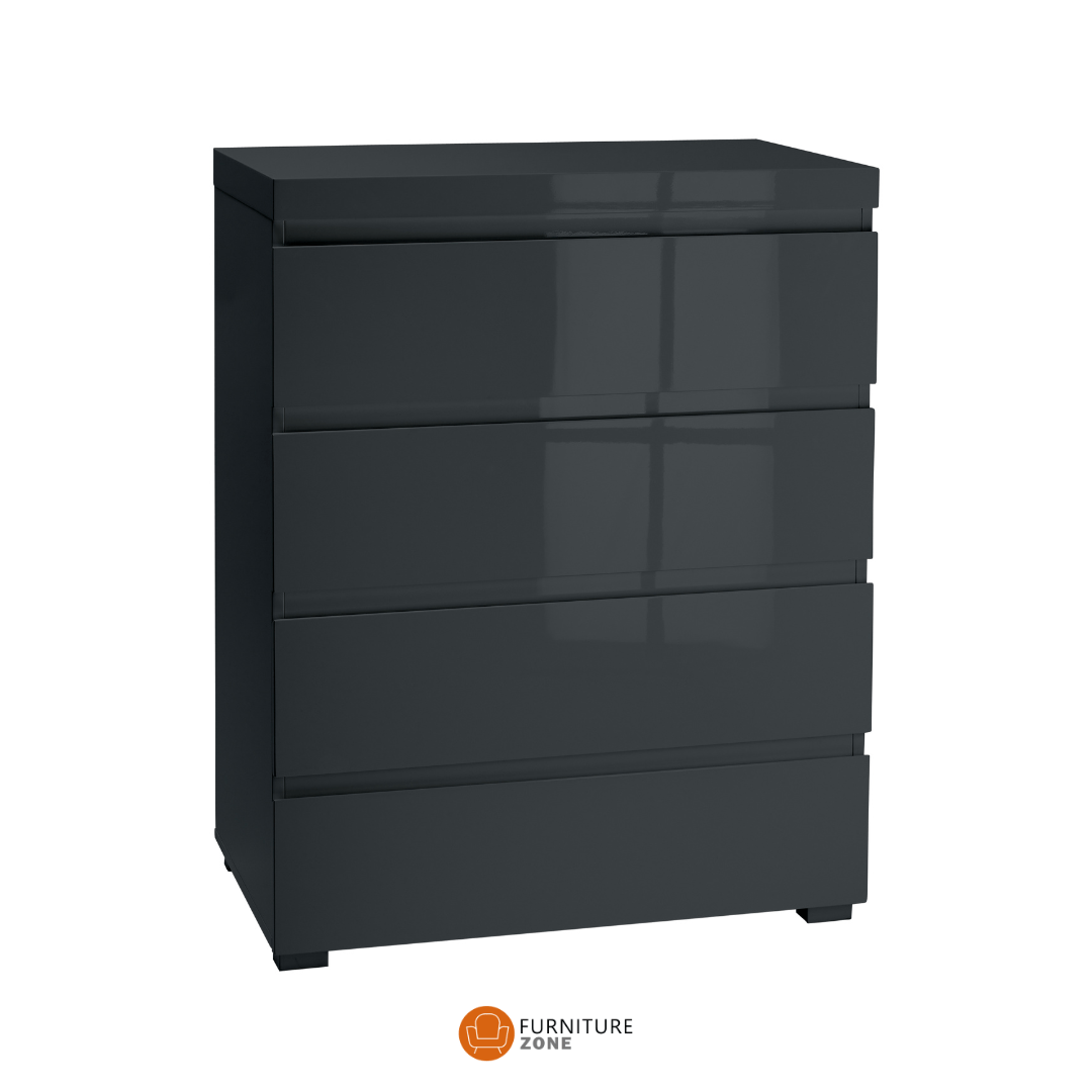 Puro Charcoal Bedroom Set - Furniturezone