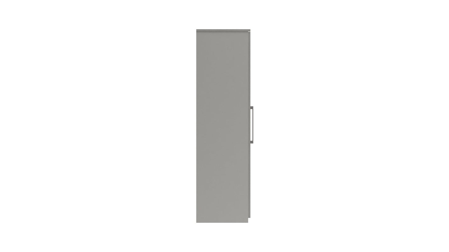 Stoke 2 Door Wardrobe (Delivered Assembled) - Furniturezone