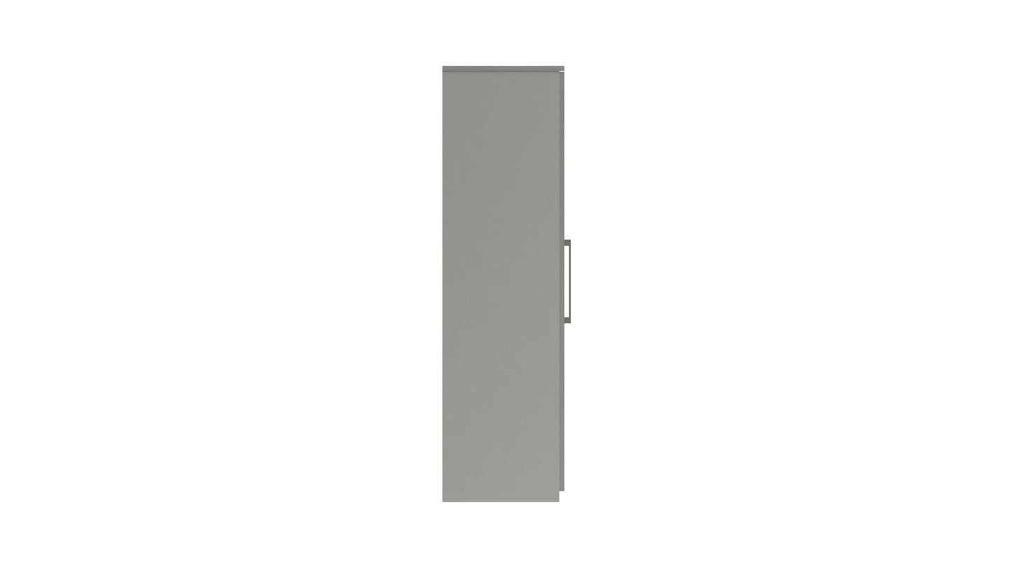 Stoke 3 Door Mirrored Wardrobe (Delivered Assembled) - Furniturezone