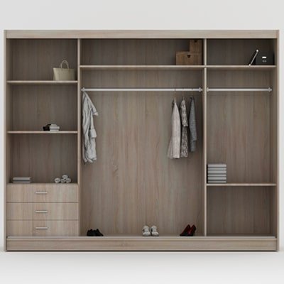 Vikas Sliding Wardrobe - Furniturezone