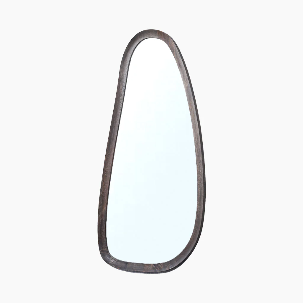 Thazin Asymmetrical Wooden Mirror