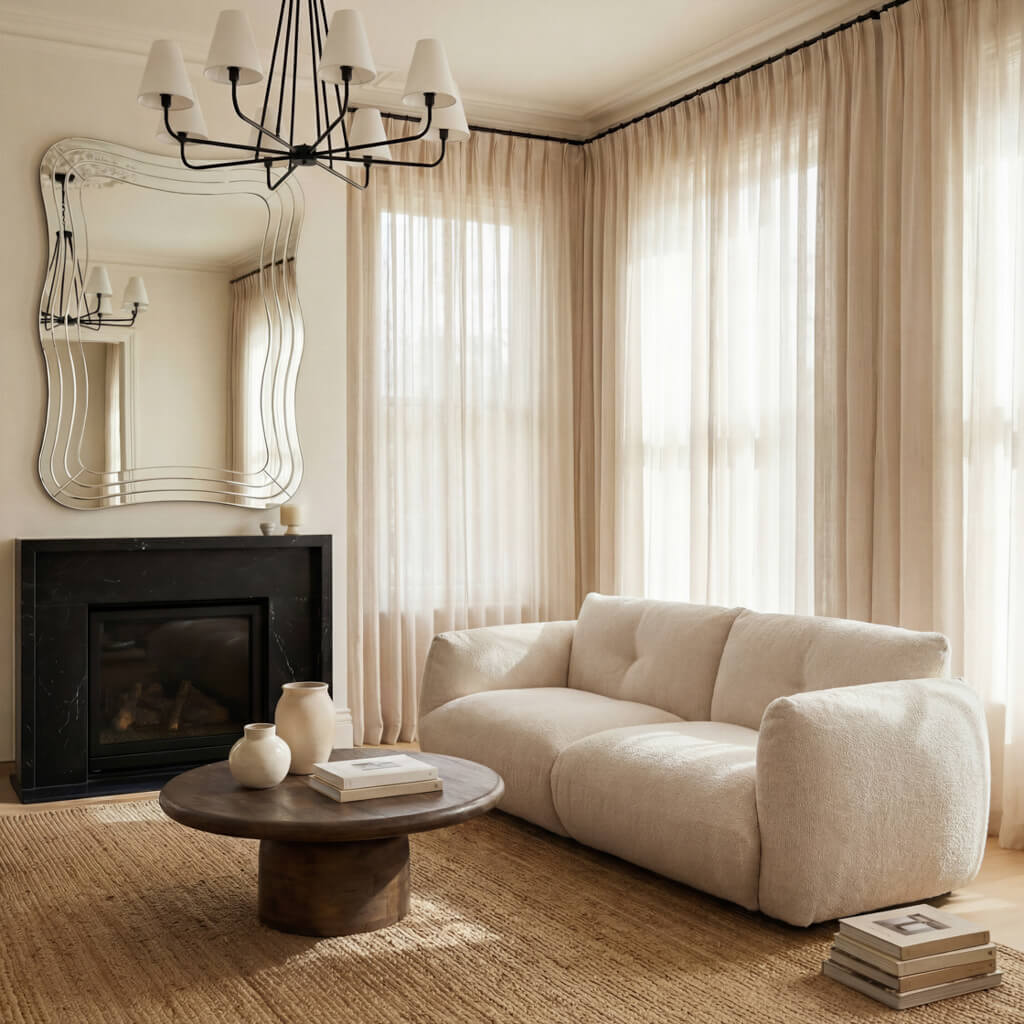 Cavaleri Beige 3 Seater Sofa