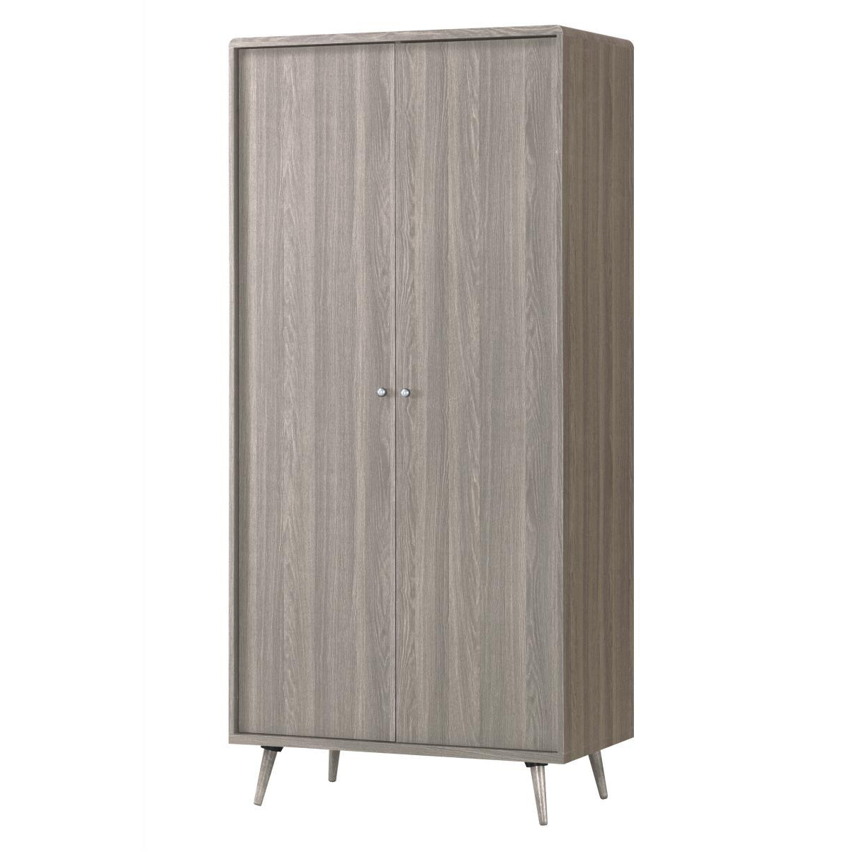 Ruffa 2 Door Grey Oak Wardrobe