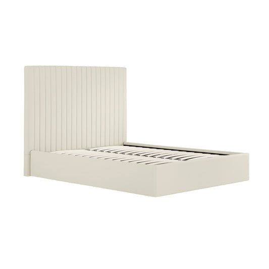 Antigua Tall Ottoman Storage Ivory Bed Frame