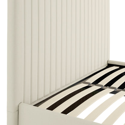 Antigua Tall Ottoman Storage Ivory Bed Frame