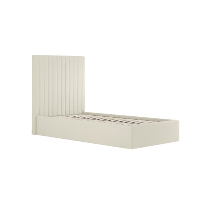 Antigua Tall Ottoman Storage Ivory Bed Frame