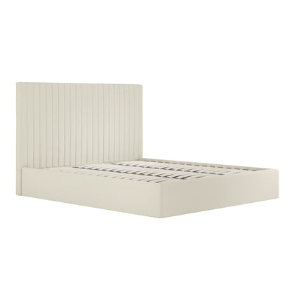 Antigua Tall Ottoman Storage Ivory Bed Frame