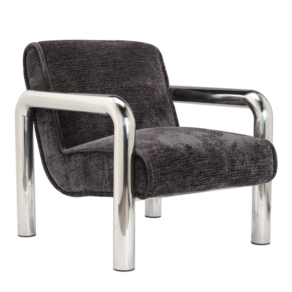 Daska Black Accent Chair