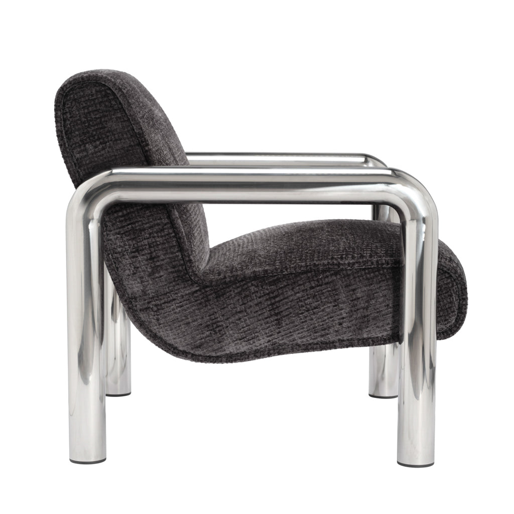Daska Black Accent Chair