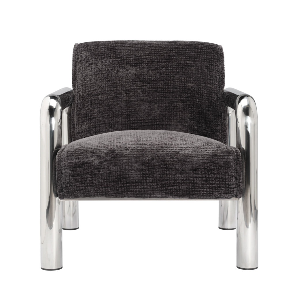 Daska Black Accent Chair