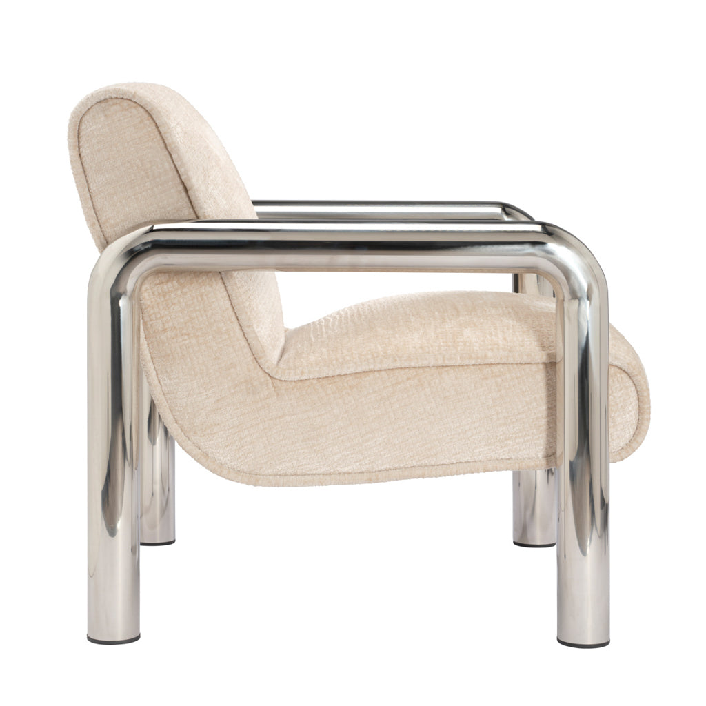 Daska Cream Accent Chair