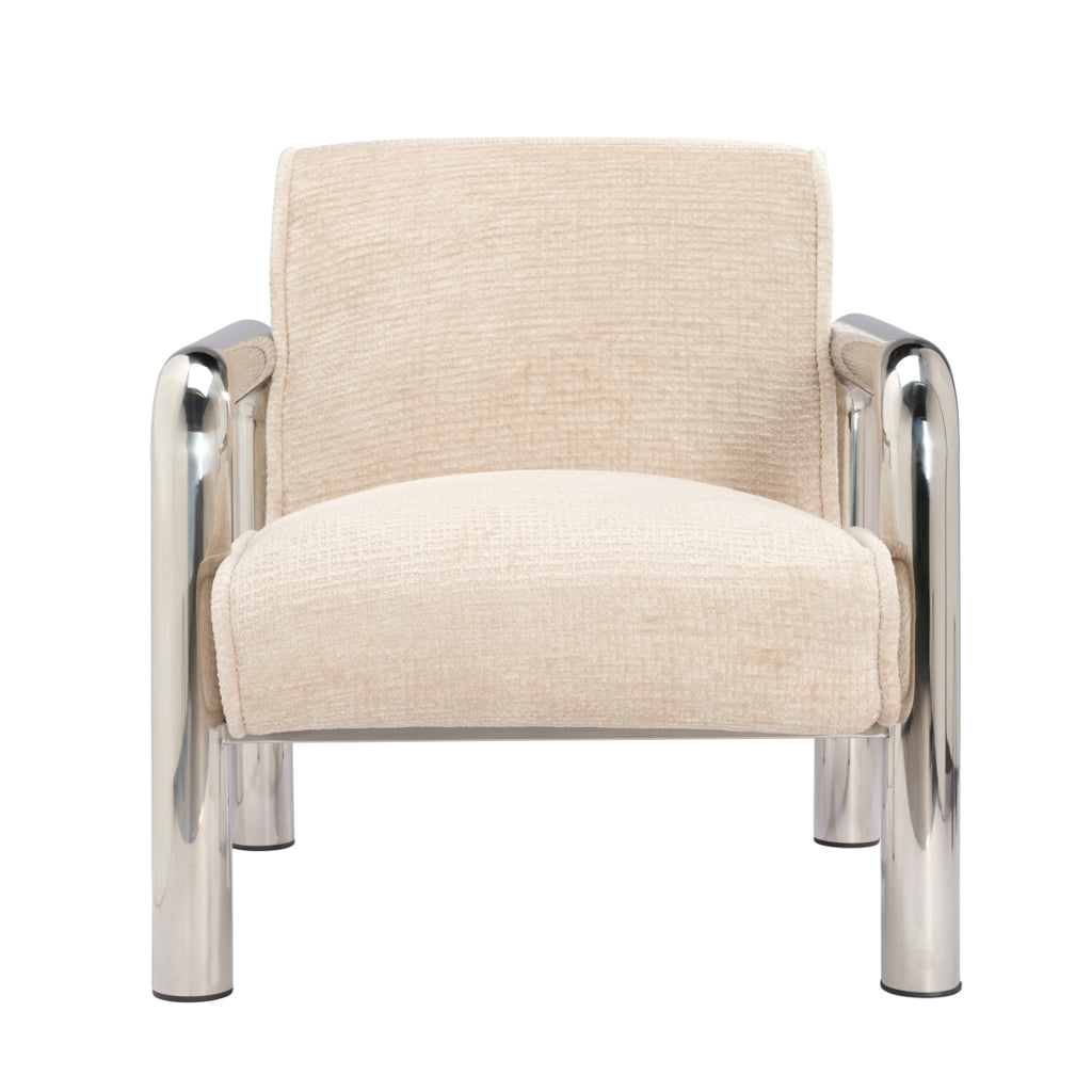 Daska Cream Accent Chair