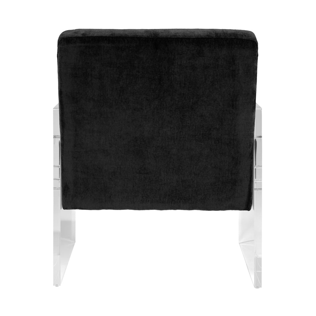 Meyer Black Accent Chair