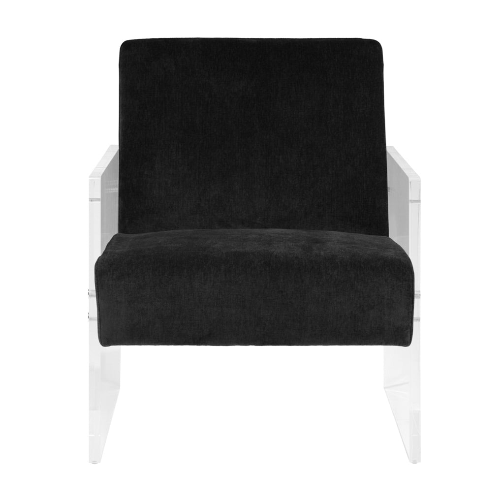 Meyer Black Accent Chair
