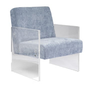Meyer Blue Accent Chair