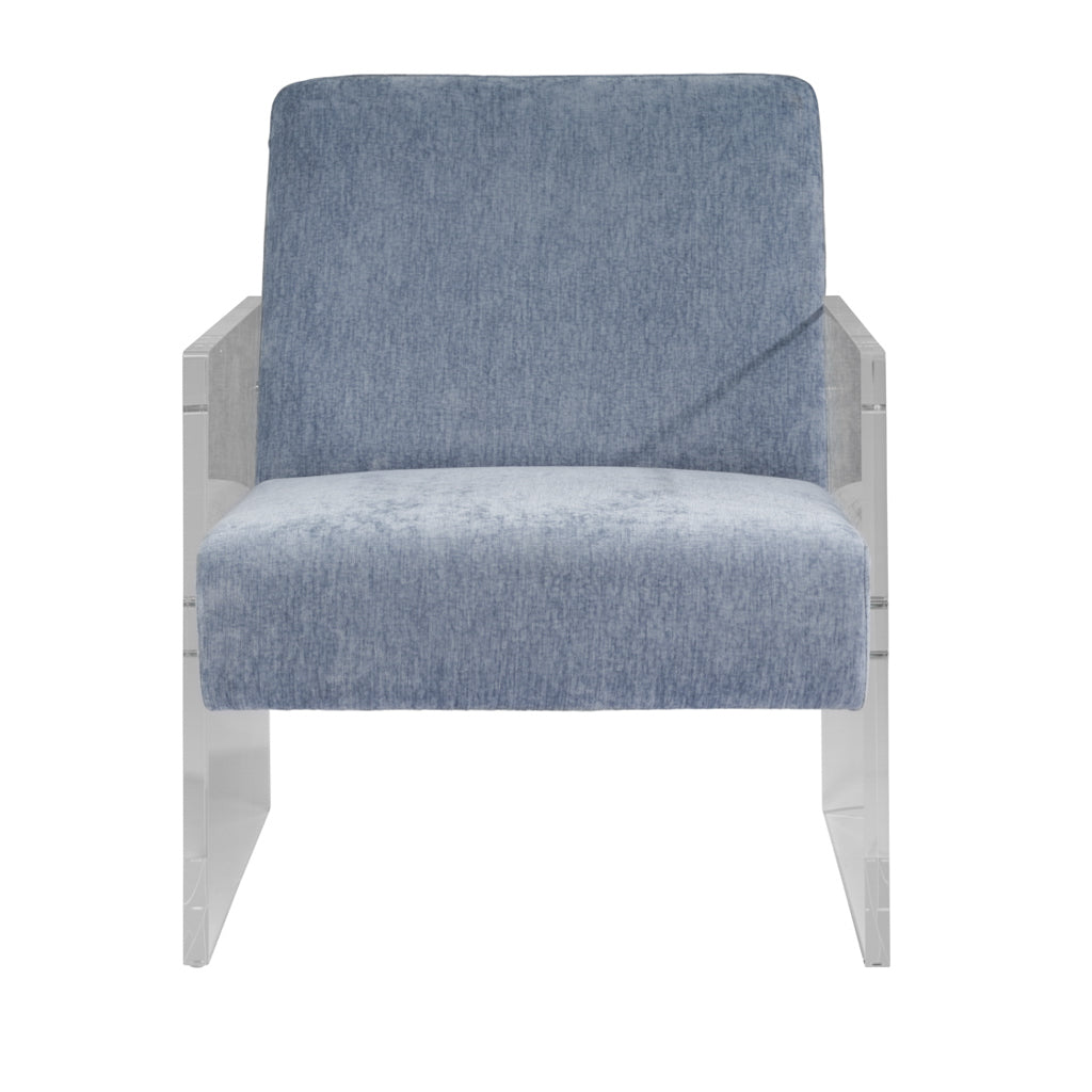 Meyer Blue Accent Chair