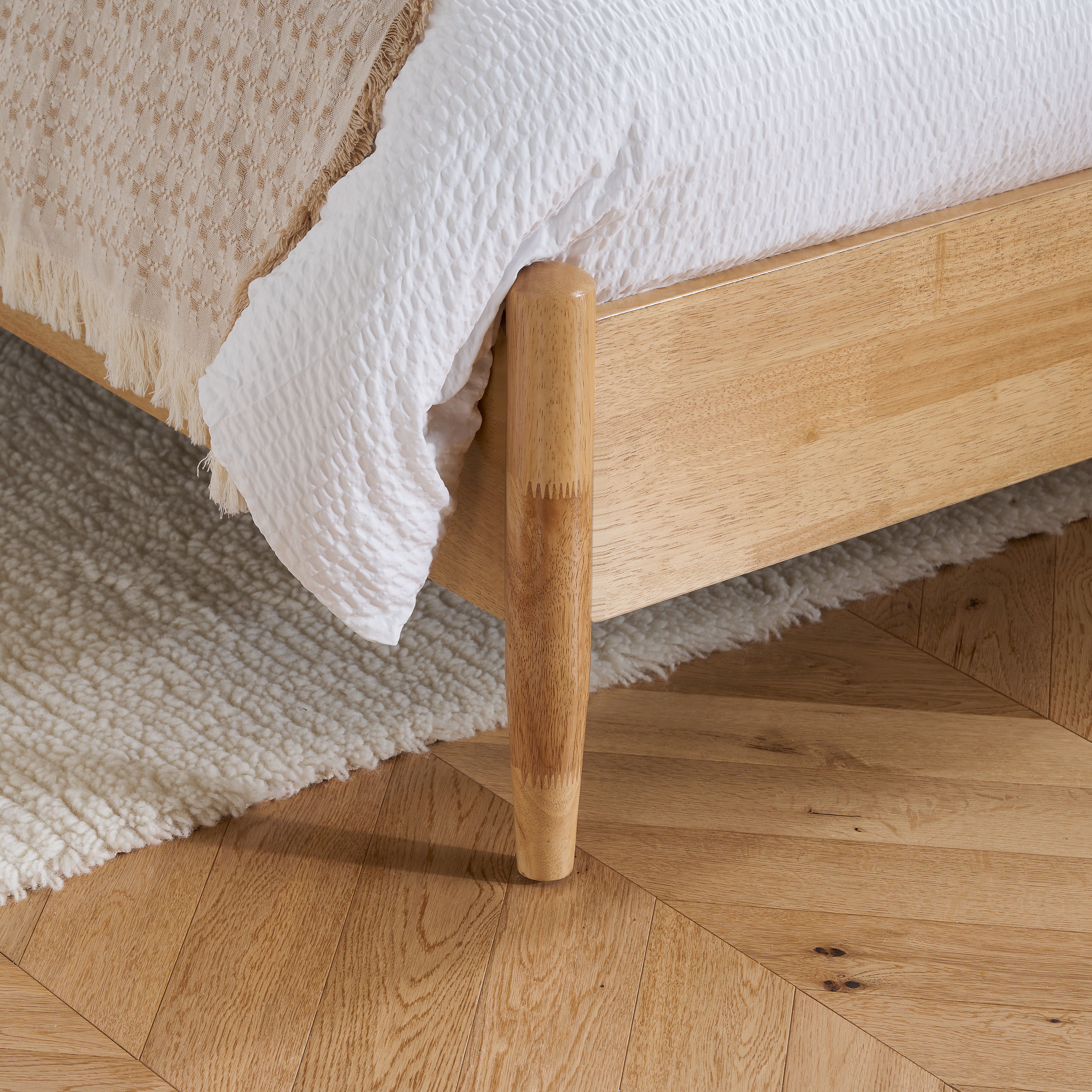 Marlowe Linen Bed Frame