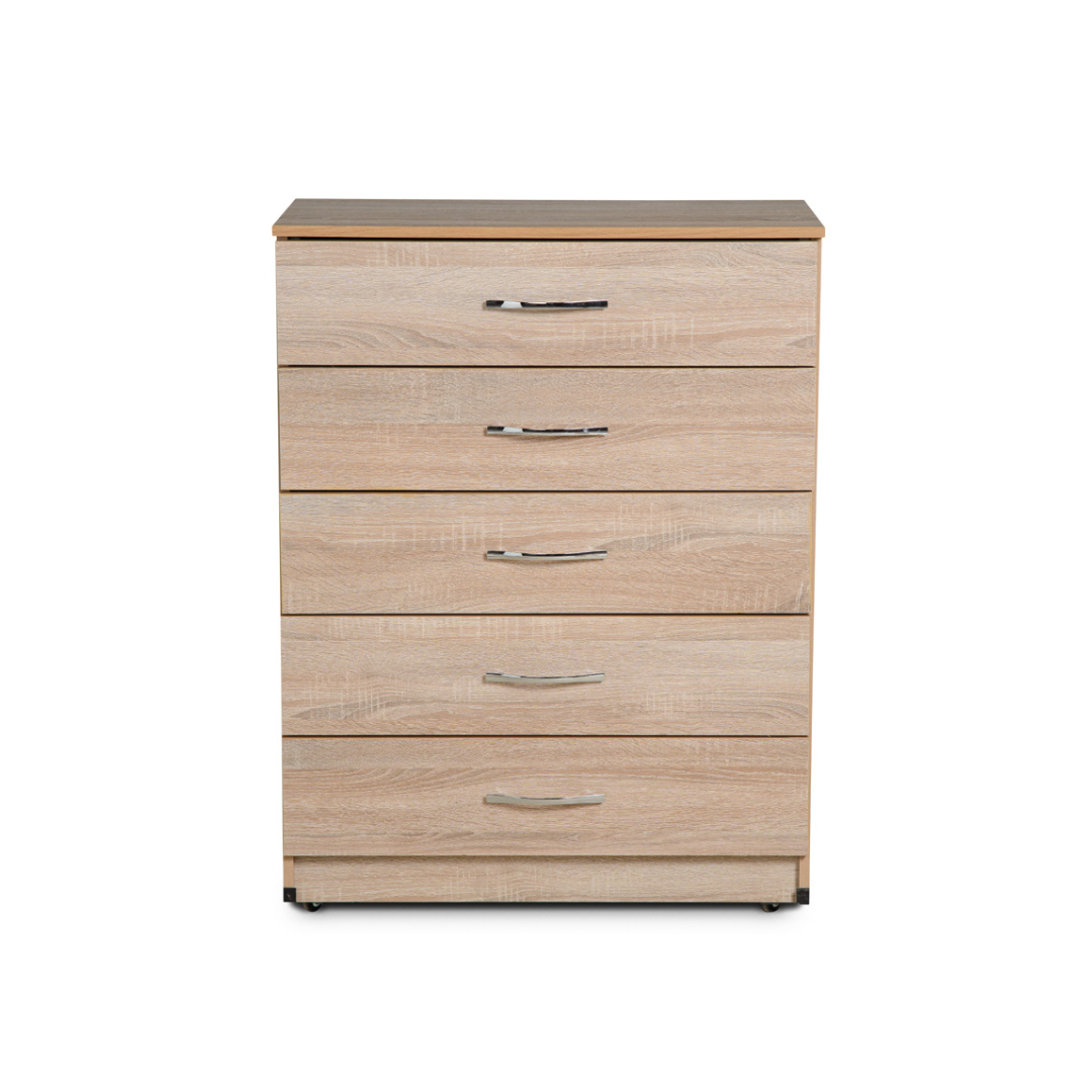 Mullen Five Drawer Chest (Assembled)