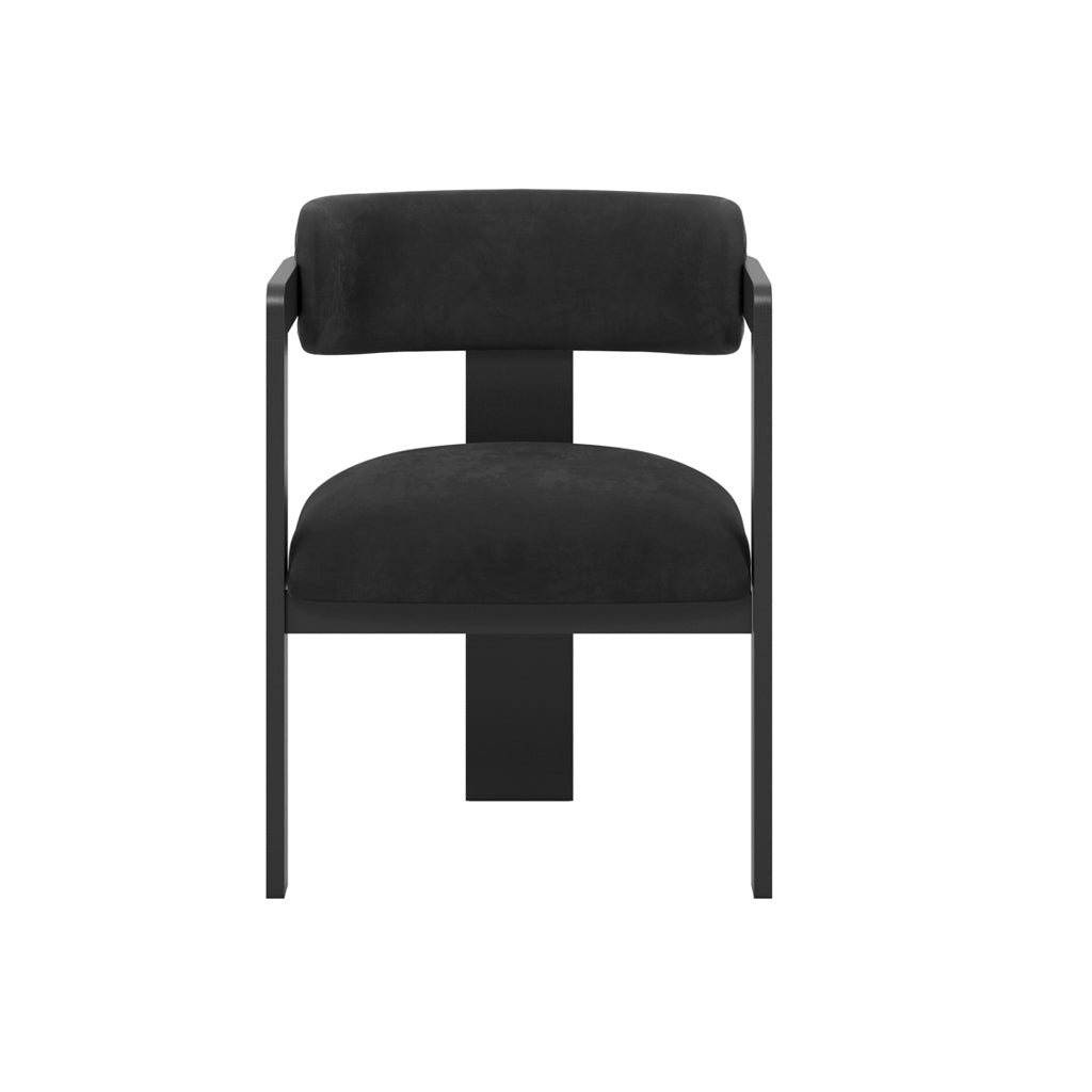 Leota Black Dining Chair