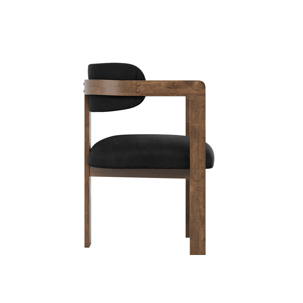 Leota Walnut Dining Chair