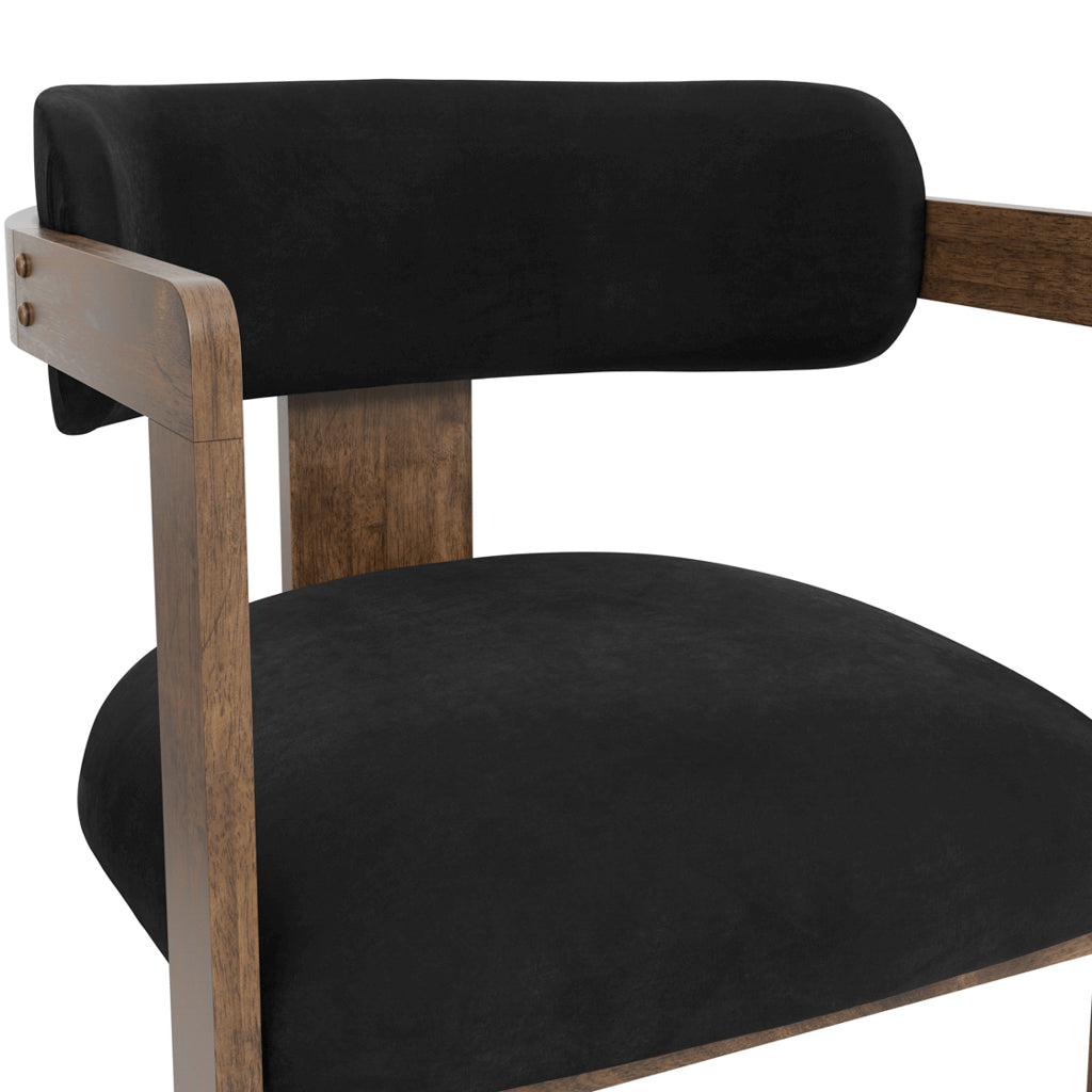 Leota Walnut Dining Chair