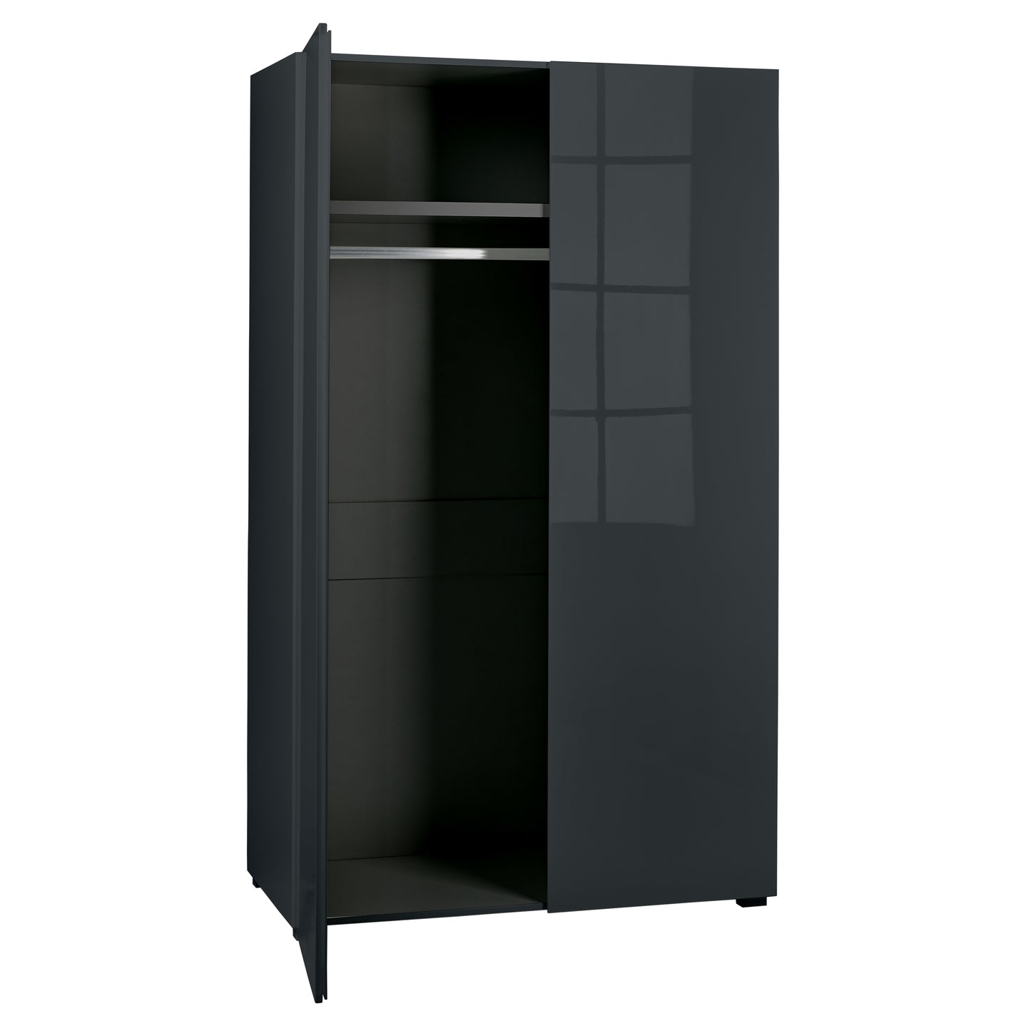 Puro Charcoal 2 Door Wardrobe