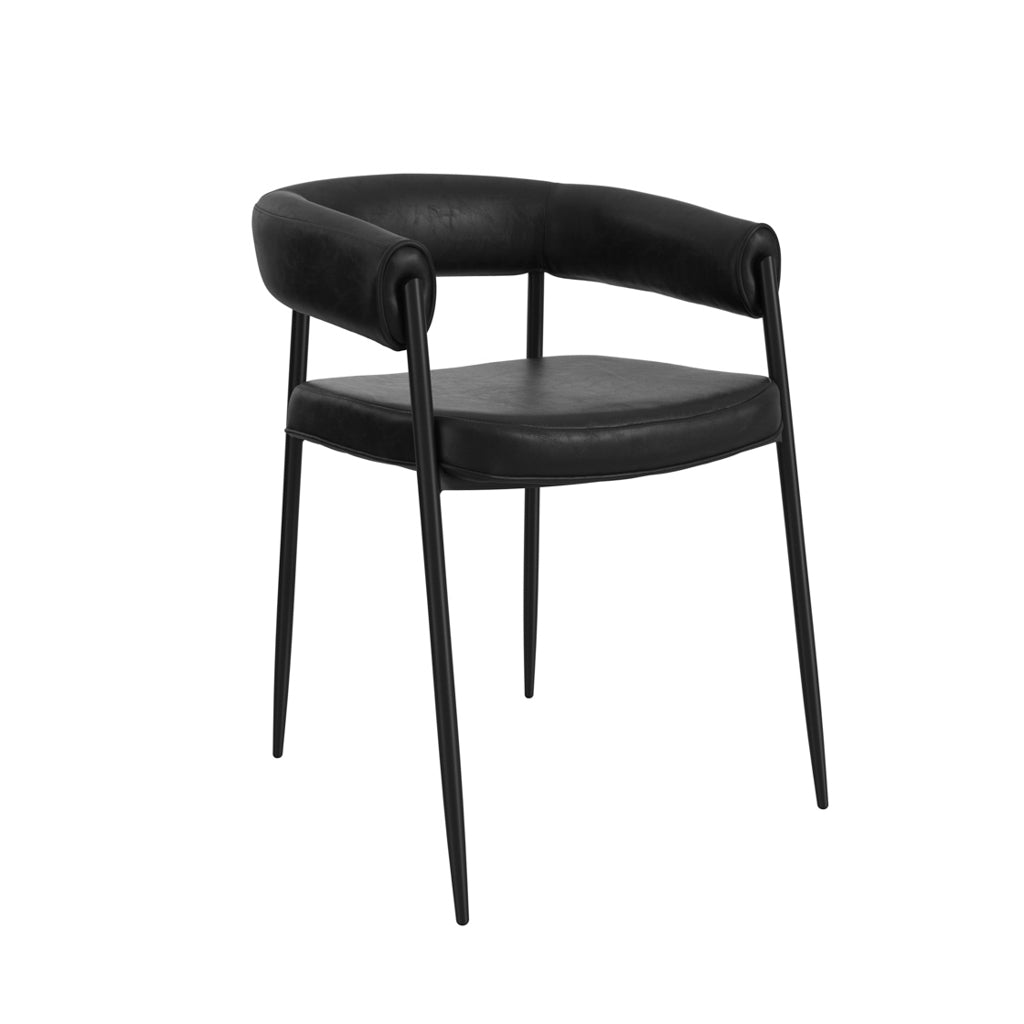 Luis Black Dining Chair