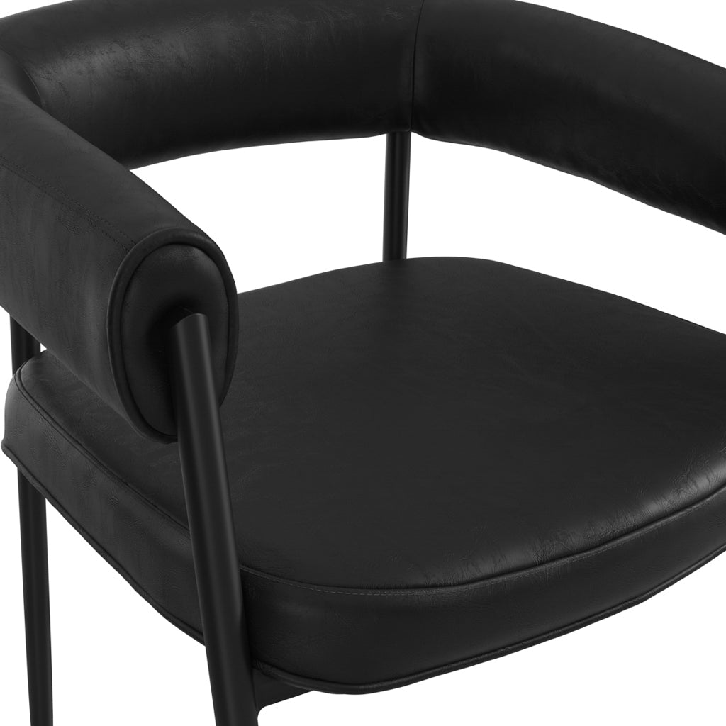 Luis Black Dining Chair