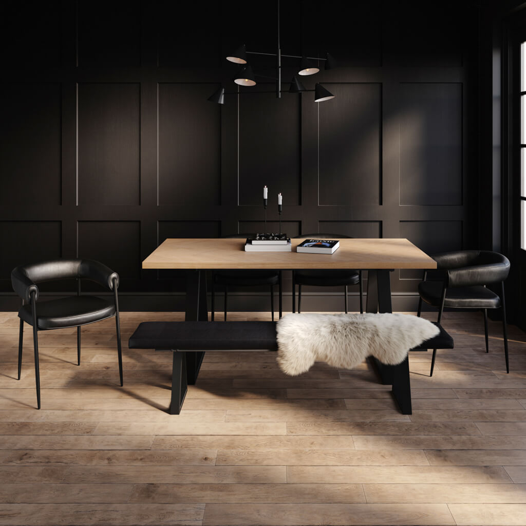 Luis Black Dining Chair
