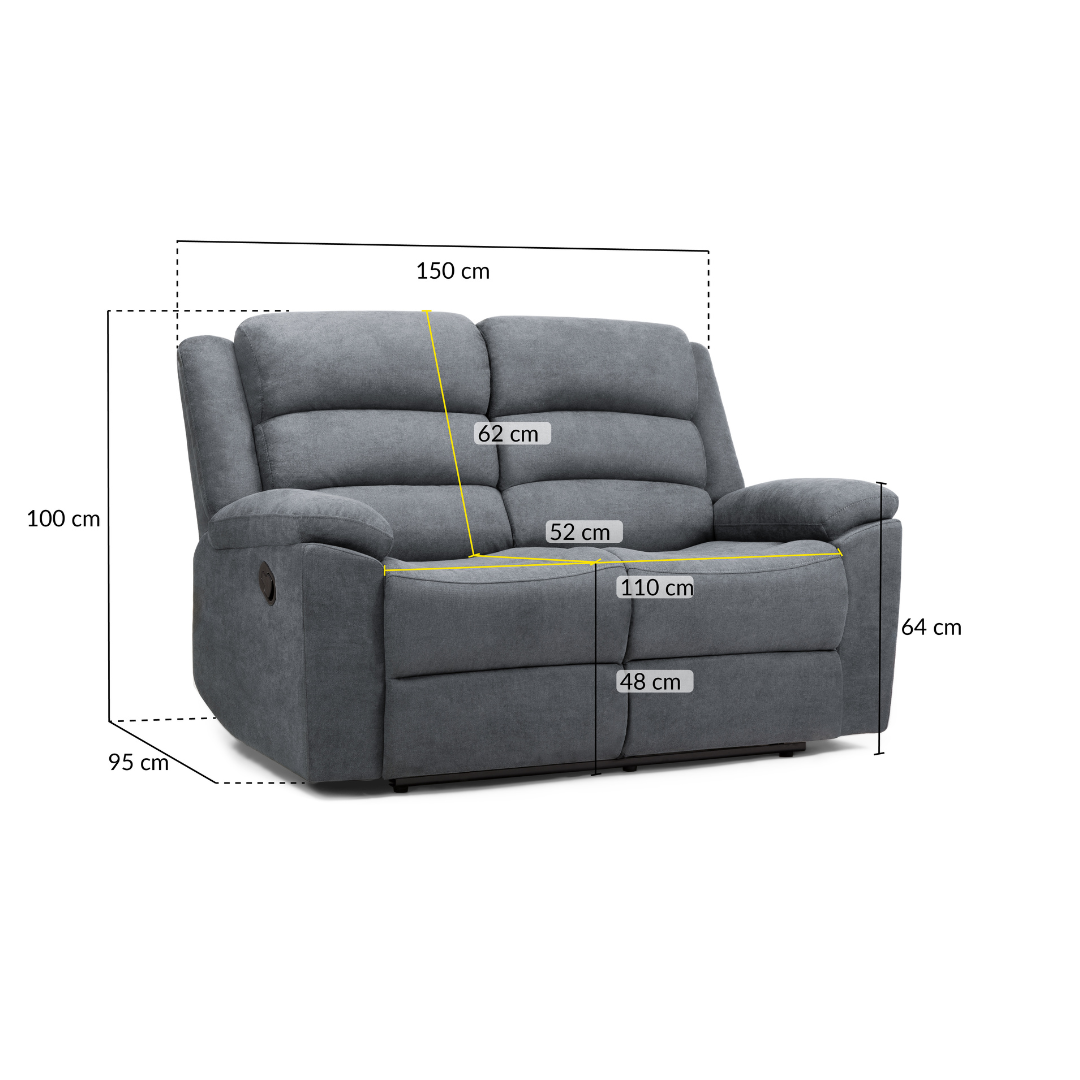 Santone Manual Recliner Sofa Range