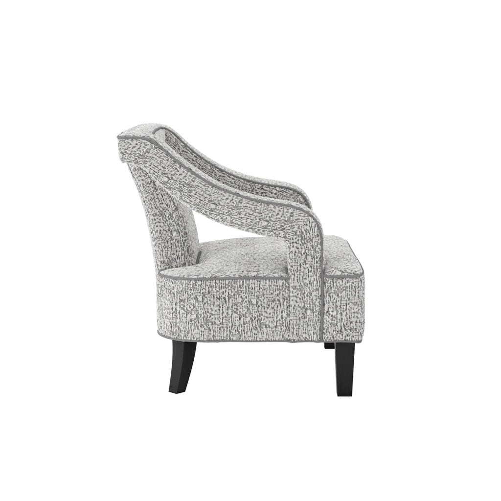 Maria Elephant Grey Accent Chair