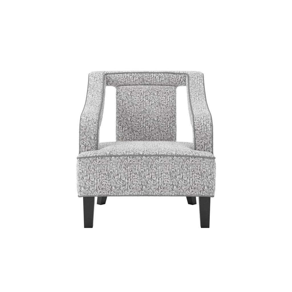 Maria Elephant Grey Accent Chair