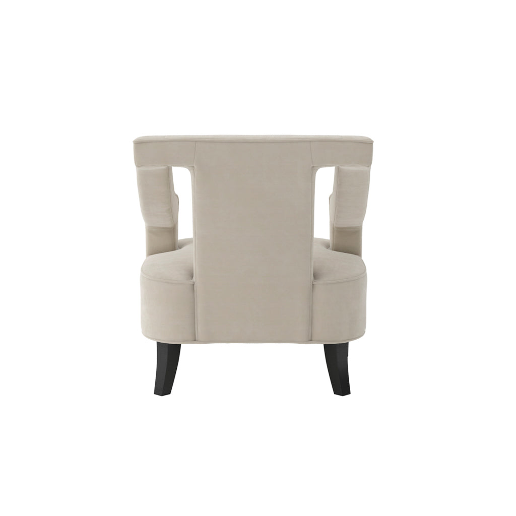 Maria Ivory Accent Chair