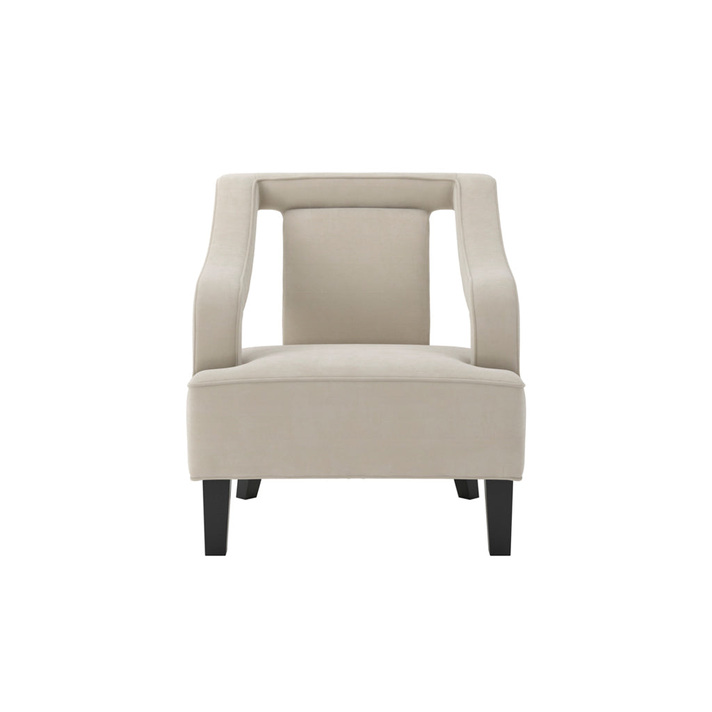 Maria Ivory Accent Chair