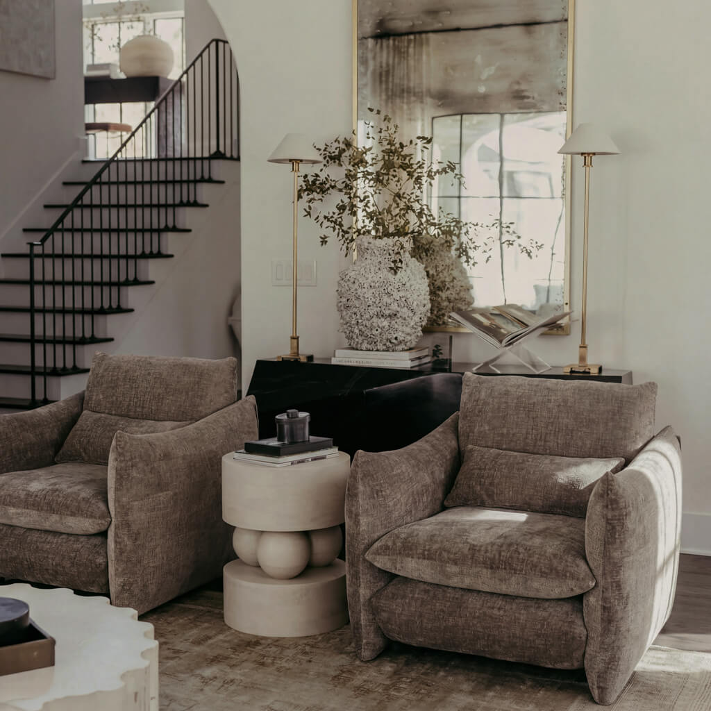 Suffolk Coffee Accent Chair