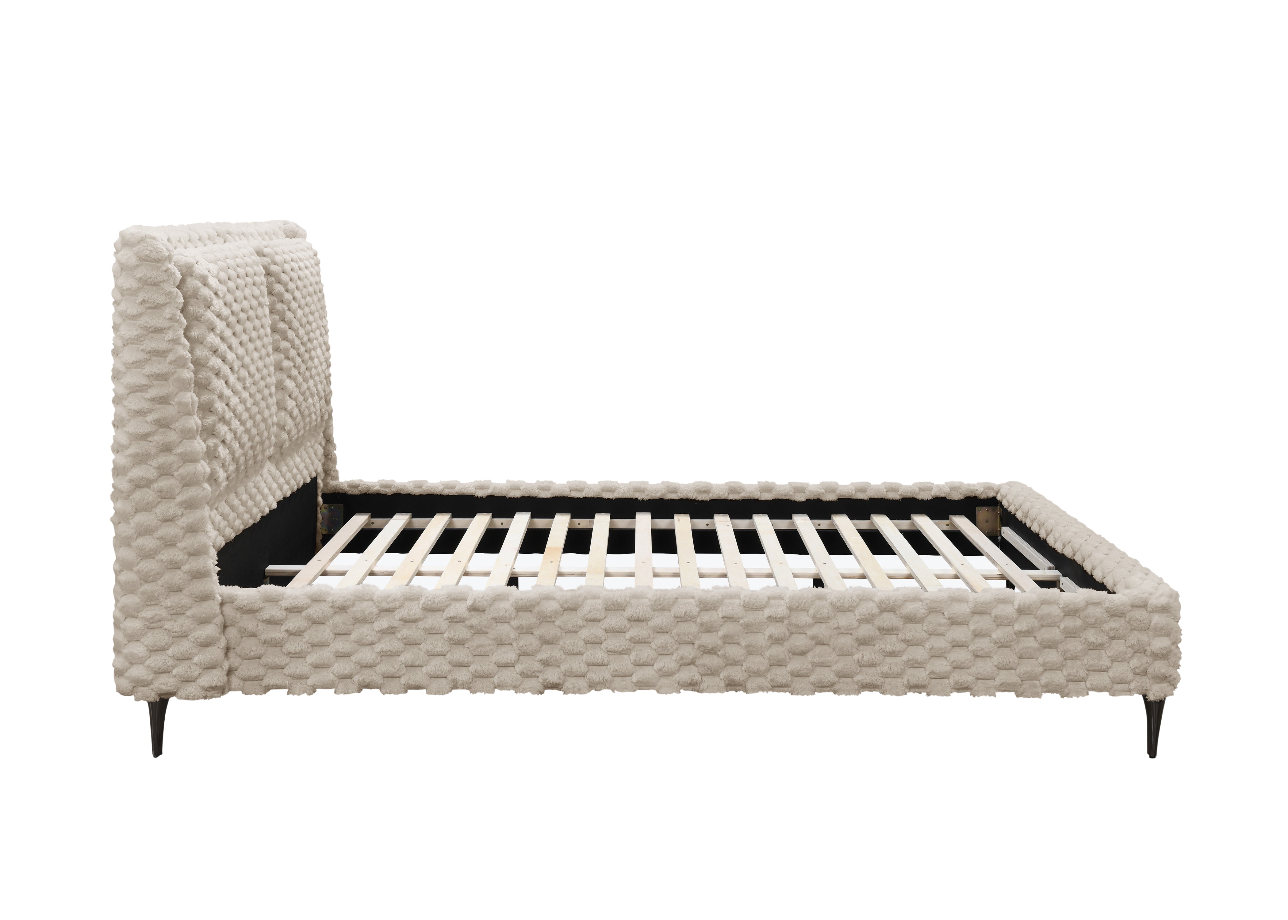 Tessa Faux Fur Bed Frame