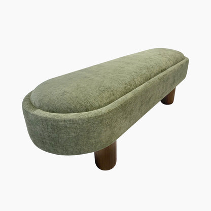 Darcy Green Ottoman