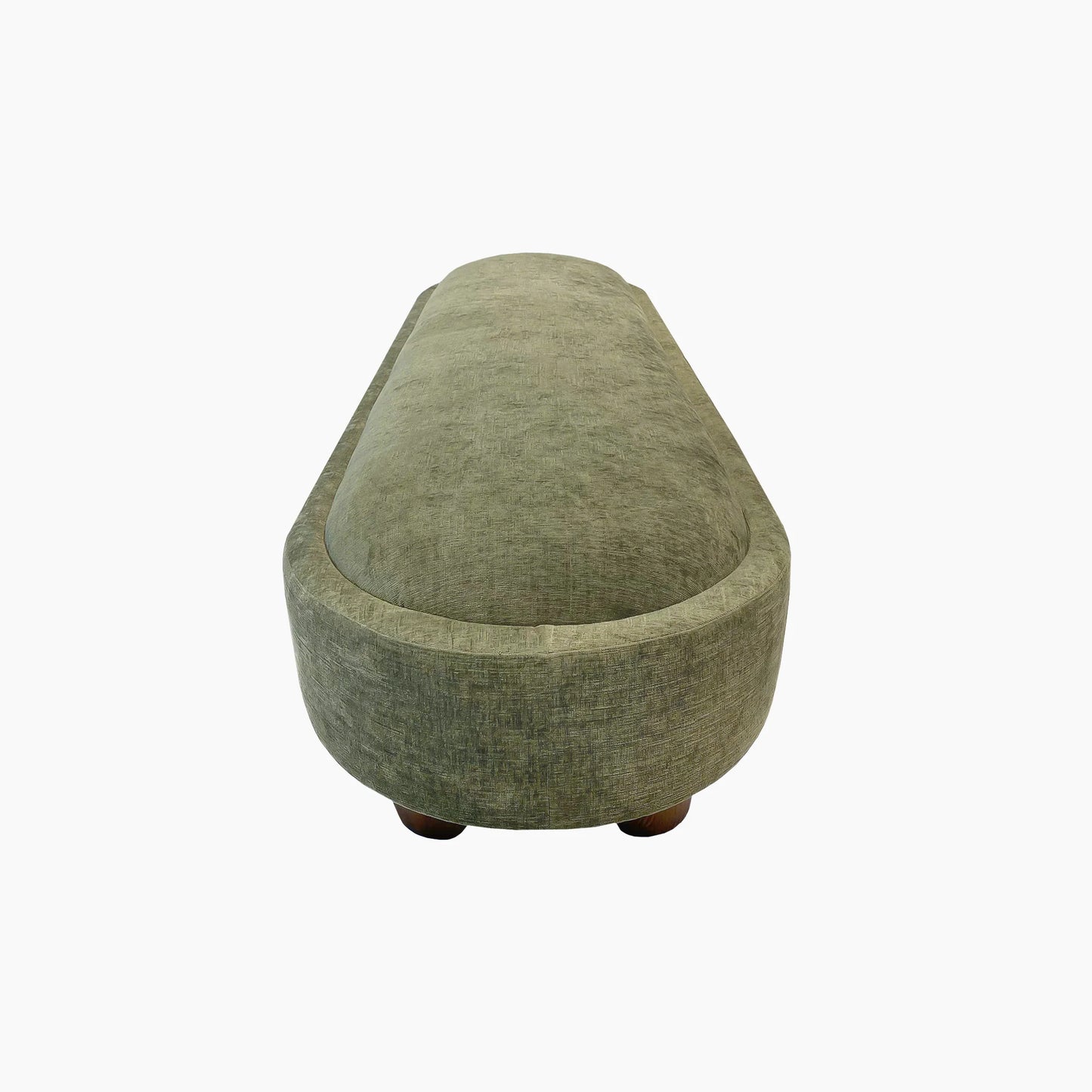 Darcy Green Ottoman